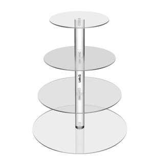 Foto 1 | Foto 1 | Soporte para Cupcakes de Postre Acrílico 4 Niveles con Led Redondo Transparente