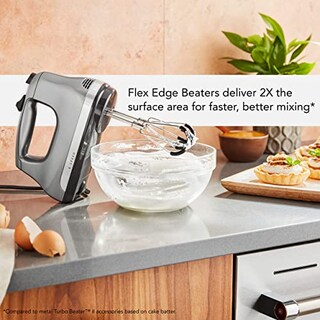 Foto 2 | Foto 2 | Venta Internacional - Batidora De Mano Kitchenaid De 6 Velocidades Con Batidores De Borde Flexible - Khm6118
