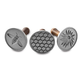 Foto 1 | Foto 1 | Venta Internacional - Sellos Para Galletas Nordic Ware Cast Honeybee 3 Unidades Plateados