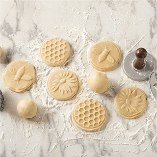 Foto 2 | Foto 2 | Venta Internacional - Sellos Para Galletas Nordic Ware Cast Honeybee 3 Unidades Plateados