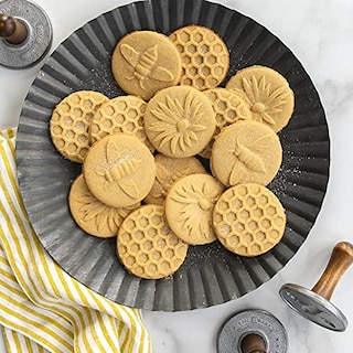 Foto 6 | Foto 6 | Venta Internacional - Sellos Para Galletas Nordic Ware Cast Honeybee 3 Unidades Plateados