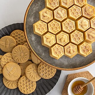 Foto 7 | Foto 7 | Venta Internacional - Sellos Para Galletas Nordic Ware Cast Honeybee 3 Unidades Plateados