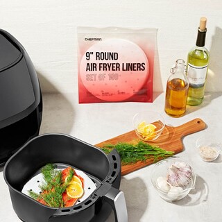 Foto 5 | Foto 5 | Forros Desechables para Freidora Chefman Redondos 9 Pulgadas 100 Piezas - Venta Internacional