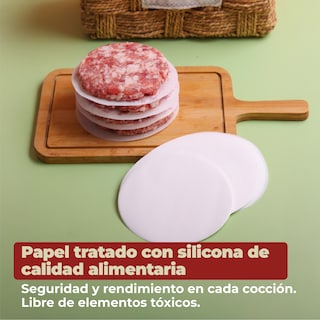Foto 3 | Foto 3 | Set De 100 Papeles Antiadherentes Para Cocina Y Parrilla De 11.4 cm