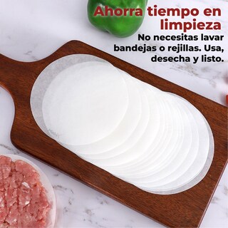 Foto 6 | Foto 6 | Set De 100 Papeles Antiadherentes Para Cocina Y Parrilla De 11.4 cm