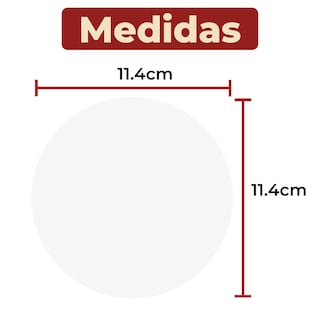 Foto 7 | Foto 7 | Set De 100 Papeles Antiadherentes Para Cocina Y Parrilla De 11.4 cm