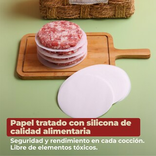 Foto 3 | Foto 3 | Set De 100 Papeles Antiadherentes Para Cocina Y Parrilla De 15.3cm