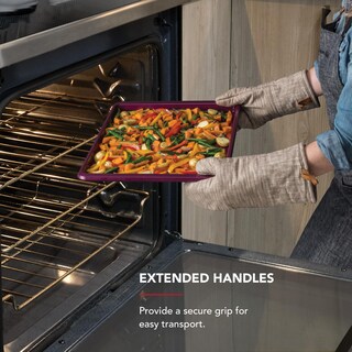 Foto 5 | Foto 5 | Bandeja Para Hornear Kitchenaid Con Forma De Remolacha Antiadherente, 33 X 46 Cm, Aluminizada - Venta Internacional.