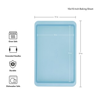 Foto 2 | Foto 2 | Bandeja Para Hornear Kitchenaid, Agua Mineral, Antiadherente, 25 X 38 Cm - Venta Internacional.