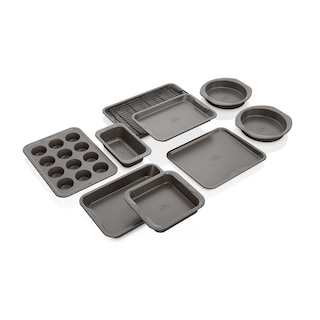 Foto 1 | Foto 1 | Juego De Utensilios Para Hornear Ninja Foodi Neverstick Premium De 10 Piezas, Color Gris - Venta Internacional.