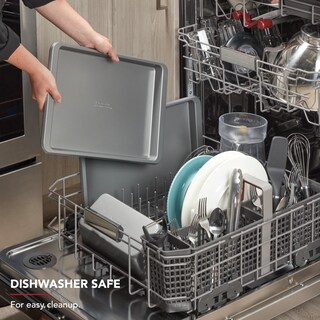 Foto 7 | Foto 7 | Bandeja Para Hornear Kitchenaid De Acero Aluminizado Antiadherente Con Remolacha - Venta Internacional.