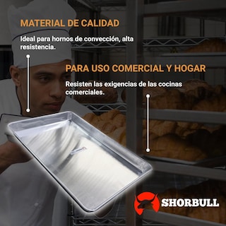 Foto 4 | Foto 4 | Kit 5 Charolas Acero Shorbull