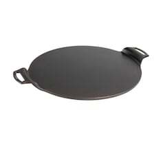 Pizza Pan Lodge De Hierro Fundido, 38 Cm, Sazonado Con Doble Asa - Venta Internacional.