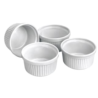 Foto 1 | Foto 1 | Juego de 4 Moldes de Cerámica para Horno Guardini color Blanco