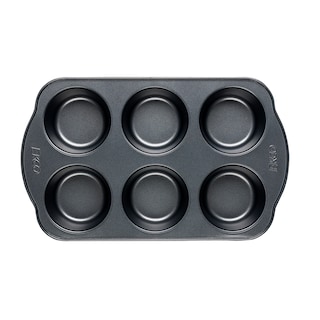 Foto 1 | Foto 1 | Molde para 6 Muffins Ekco Evolution de Acero Inoxidable color Negro con Antiadherente