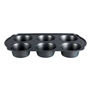 Foto 2 | Foto 2 | Molde para 6 Muffins Ekco Evolution de Acero Inoxidable color Negro con Antiadherente
