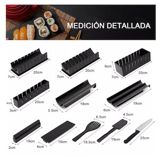 Foto 4 | Foto 4 | Molde de Sushi Belug 11 Piezas