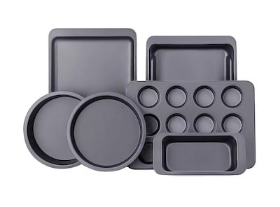 Foto 1 | Foto 1 | Charola Moldes para Hornear Postres Juego De 6 Pza color Negro