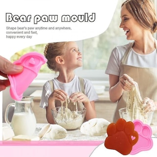 Foto 2 | Foto 2 | Juego De Utensilios De Cocina Para Hacer Tú Mismo, Molde De Silicona Para Tartas Con Forma De Pata D - Venta Internacional.