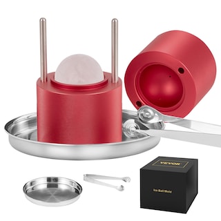 Foto 1 | Foto 1 | Máquina Para Hacer Bolas De Hielo Ice Ball Press Vevor De 2.4 Pulgadas Con Pinza Roja - Venta Internacional.