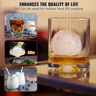 Foto 6 | Foto 6 | Máquina Para Hacer Bolas De Hielo Ice Ball Press Vevor De 2.4 Pulgadas Con Pinza Roja - Venta Internacional.