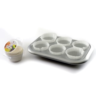 Foto 2 | Foto 2 | Moldes Para Magdalenas Norpro Giant White, Paquete De 48 - Venta Internacional.