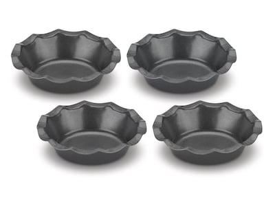 Foto 1 | Foto 1 | Juego De Sartenes Para Tartaletas Cuisinart Estriadas, 4 Piezas, Minialeación De Acero - Venta Internacional.