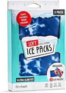 Foto 7 | Foto 7 | Ice Packs Fit & Fresh Cool Coolers Soft Ice, Paquete De 2 Tintes Azules - Venta Internacional.