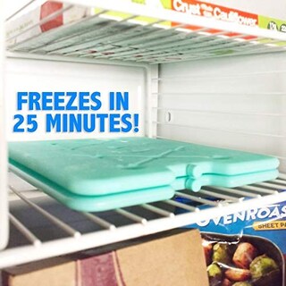 Foto 4 | Foto 4 | Paquetes De Hielo Kona Large Para Refrigeradores, Diseño Delgado, 25 Minutos De Congelación (4) - Venta Internacional.