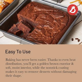Foto 4 | Foto 4 | Brownie Mold De Buyer Antiadherente Perfecto Para Brownies Pasteles Y Pan - Venta Internacional.