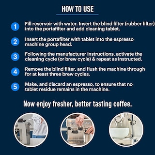 Foto 7 | Foto 7 | Valores Esenciales De Las Tabletas Limpiadoras Para Máquinas De Café Espresso (30) - Venta Internacional.