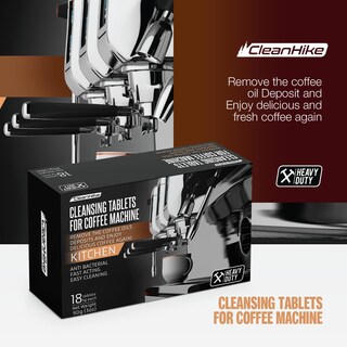 Foto 2 | Foto 2 | Pastillas Limpiadoras Para Máquinas De Café Espresso Cleanhike Heavy Duty 54 - Venta Internacional.