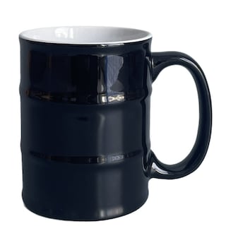 Foto 1 | Foto 1 | Taza Cerámica En Forma De Barril De Petróleo Bidón Gasolina Regalo 450ml Negro