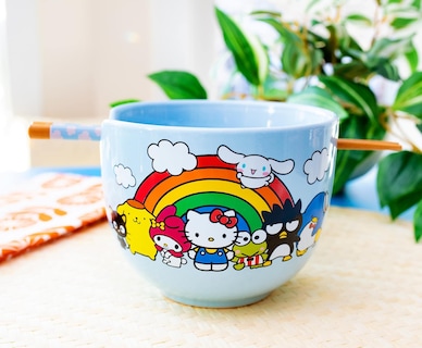 Foto 4 | Foto 4 | Juego De Vajilla Toynk Sanrio Hello Kitty Rainbow Ceramic - Venta Internacional.