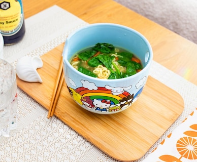 Foto 7 | Foto 7 | Juego De Vajilla Toynk Sanrio Hello Kitty Rainbow Ceramic - Venta Internacional.