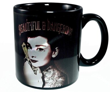 Foto 1 | Foto 1 | Taza De Café Just Funky Audrey Hepburn Beautiful De Cerámica De 600 Ml - Venta Internacional.