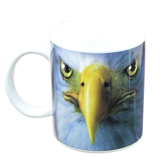Foto 1 | Foto 1 | Taza De Café Just Funky Eagle Face 325 Ml Cerámica - Venta Internacional.