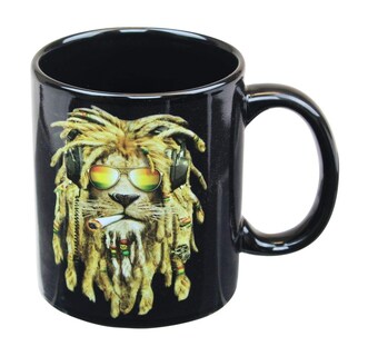 Foto 1 | Foto 1 | Taza De Café Just Funky Reggae Lion  325 Ml  Cerámica - Venta Internacional.