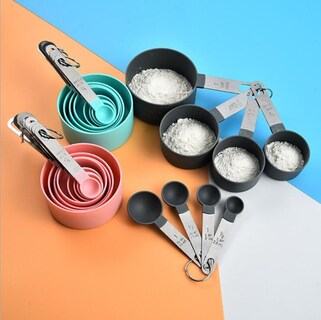 Foto 3 | Foto 3 | Venta Internacional- Juego de Cucharas de Medición Rosas para Cocinar