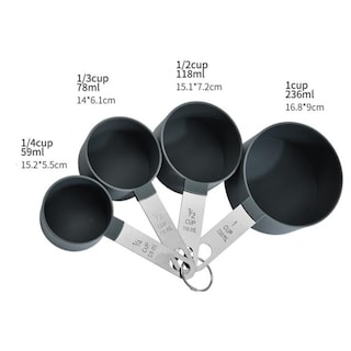 Foto 5 | Foto 5 | Venta Internacional- Juego de Cucharas de Medición Rosas para Cocinar