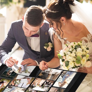 Foto 6 | Foto 6 | Álbum De Fotos De Boda Lanpn 10 X 15 Cm 600 Fotos Funda De Lino - Venta Internacional.