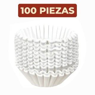 Foto 7 | Foto 7 | Set De 100 Filtros Desechables Para Café Compatible Con Cafeteras De 8 A 12 Tazas