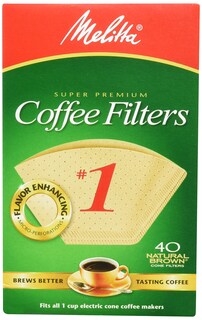 Foto 1 | Foto 1 | Filtros De Café Melitta 620122 Natural Brown Cone #1 40 Ct X5 - Venta Internacional.