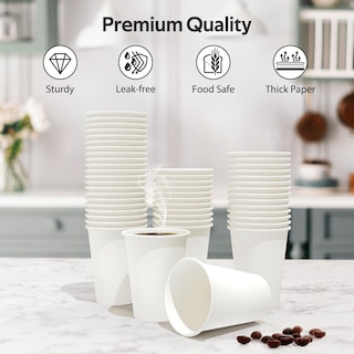 Foto 3 | Foto 3 | Tazas De Café Dealusy De Papel Apto Para Alimentos 12 Onzas 100 Unidades Sin Fugas - Venta Internacional.