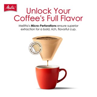 Foto 4 | Foto 4 | Filtros De Café Melitta #2 Cone Unbleached Brown 300 Paquete De 3 - Venta Internacional.
