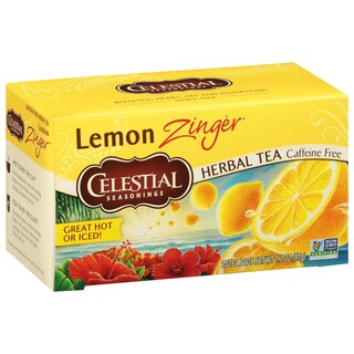 Foto 2 | Foto 2 | Herbal Tea Celestial Seasonings Lemon Zinger, 20 Bolsitas De Té - Venta Internacional.