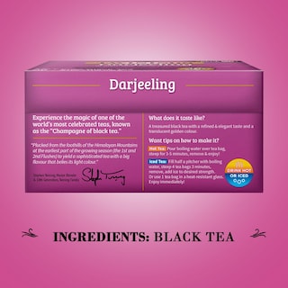 Foto 3 | Foto 3 | Té Negro Darjeeling De Tea Twinings, 50 Bolsas Envueltas Individualmente - Venta Internacional.