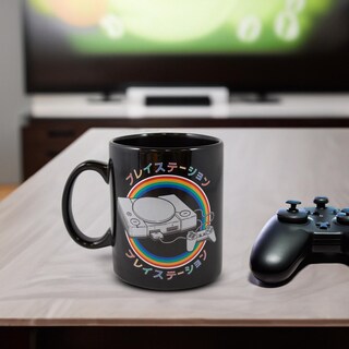 Foto 4 | Foto 4 | Taza De Café Just Funky Playstation Kanji  590 Ml - Venta Internacional.