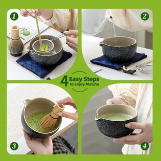 Foto 7 | Foto 7 | Juego De Batidores De Matcha Teanagoo 9 Unidades Cerámica Para Ceremonia - Venta Internacional.