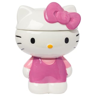 Foto 1 | Foto 1 | Tarro Plateado De Cerámica Buffalo Sanrio Hello Kitty Para Galletas - Venta Internacional.